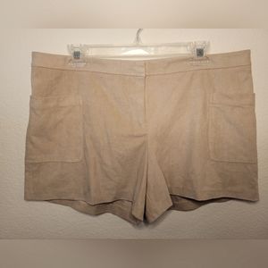 Size 12 suede shorts